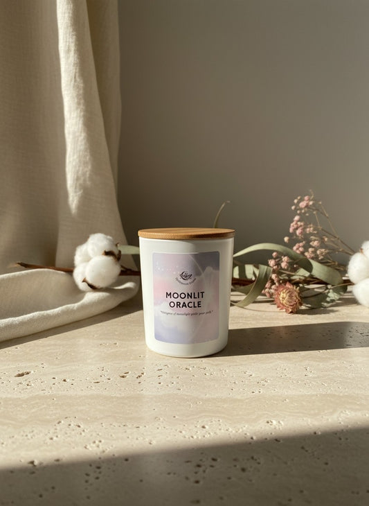 Moonlit Oracle Mini Ritual Candle 9cl